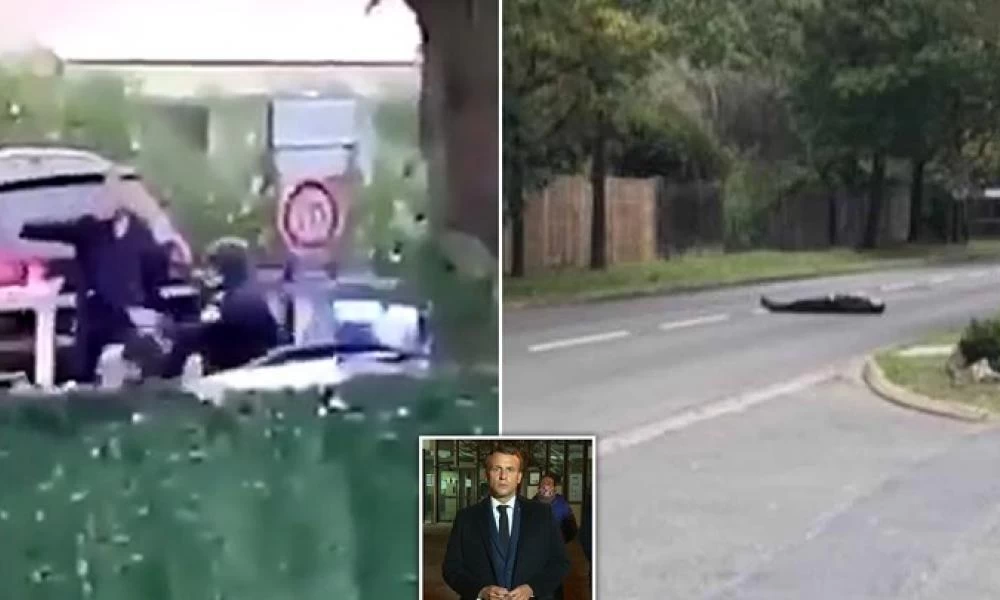 Παρίσι: Η στιγμή της εξουδετέρωσης του δράστη μετά τον αποκεφαλισμό